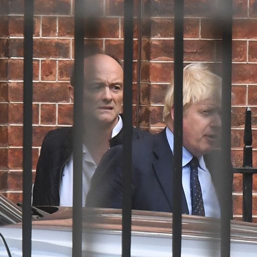 Cummings and Cain departures leave vacuum of power as Brexit talks are reaching climax
