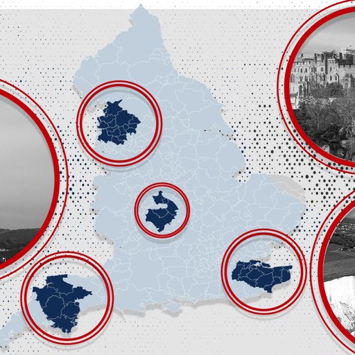 Divided counties: Four areas battling their tier allocation