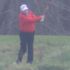 Donald Trump plays golf while