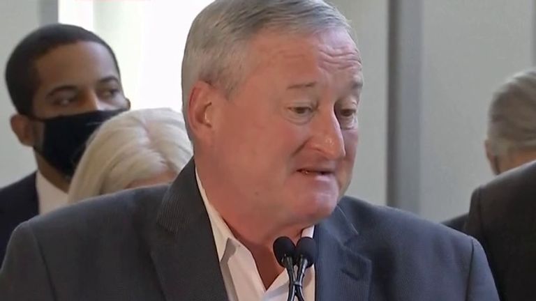 Mayor of Philadelphia, Jim Kenney, tells Trump to &#39;put his big boy pants on&#39; and accept the results of the election.