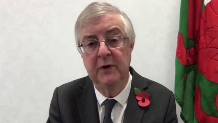 Wales&#39; First Minister Mark Drakeford 