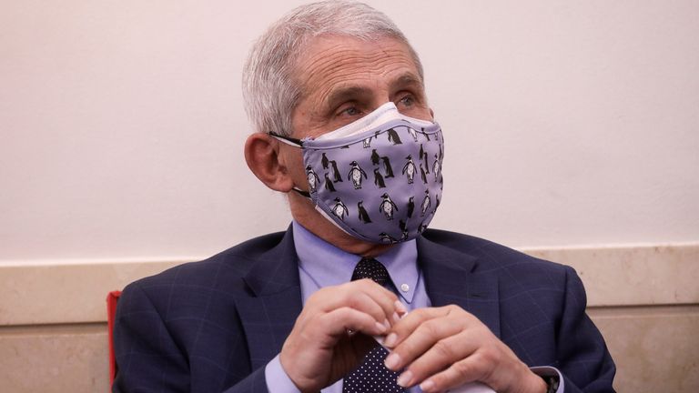 Dr Anthony Fauci predicts Thanksgiving may have made the pandemic worse