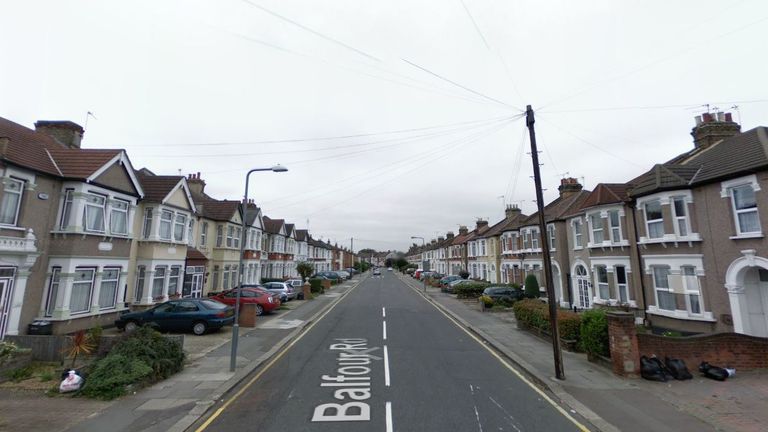 Balfour Road, Ilford. Pic: Google Maps