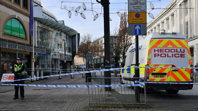 Six people were injured in the incident