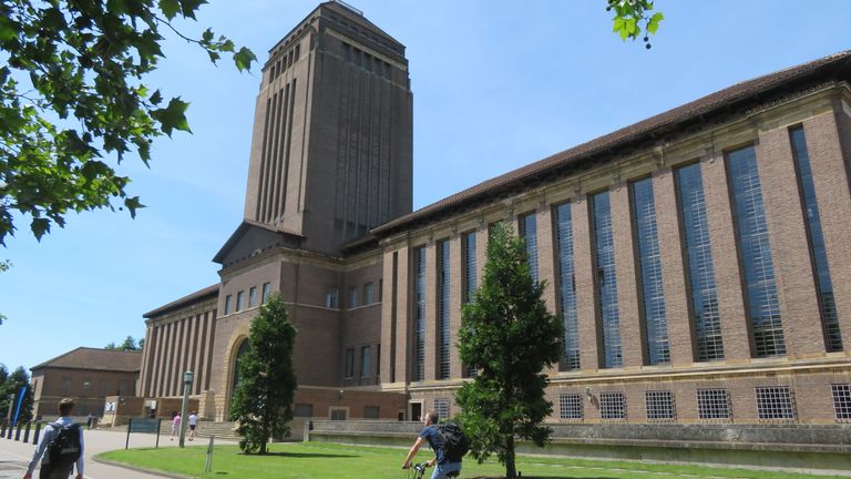 Biblioteca de la Universidad de Cambridge.  Foto: Biblioteca de la Universidad de Cambridge