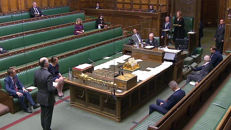 Commons vote on lockdown