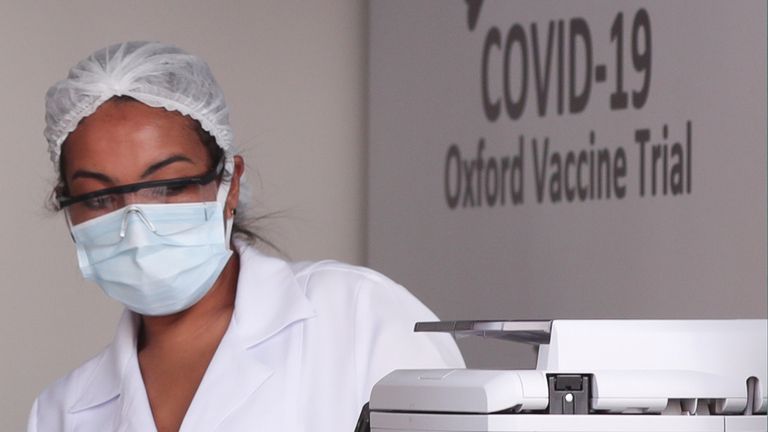 Trials of the Oxford/AstraZeneca coronavirus vaccine have been conducted in Sao Paulo, Brazil