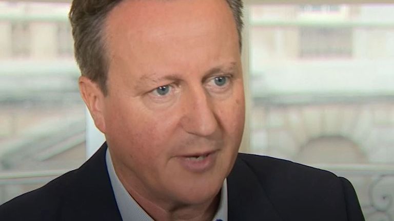 David Cameron thinks Boris Johnson and Joe Biden will get along well