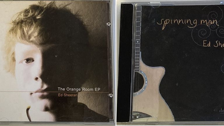 A copy of Ed Sheeran&#39;s first demo, the Spinning Man, will be sold with the musician&#39;s second CD, The Orange Room