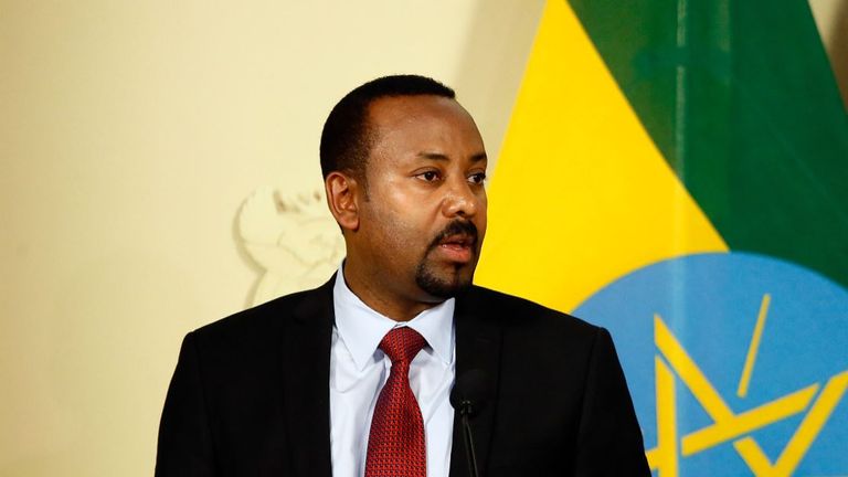 Ethiopia&#39;s PM Abiy Ahmed Ali denounced the killing of the group based on their identity