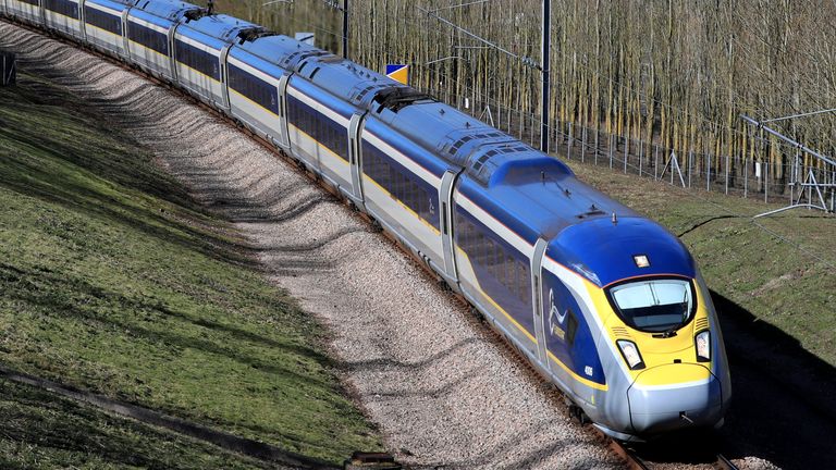 File photo dated 11/03/19 of a Eurostar train, as the Government is being urged to offer support to cross-Channel rail firm Eurostar after union leaders said they have been told of cuts which will hit jobs and services.