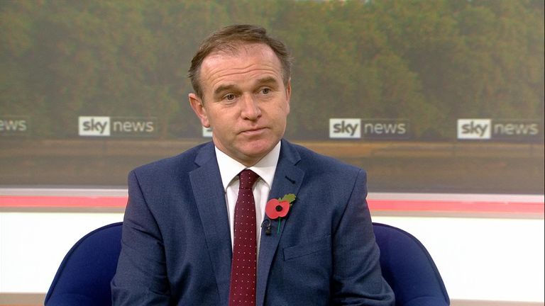 Environment Secretary George Eustice tells Sky News the the UK will have territorial control over its fishing waters.