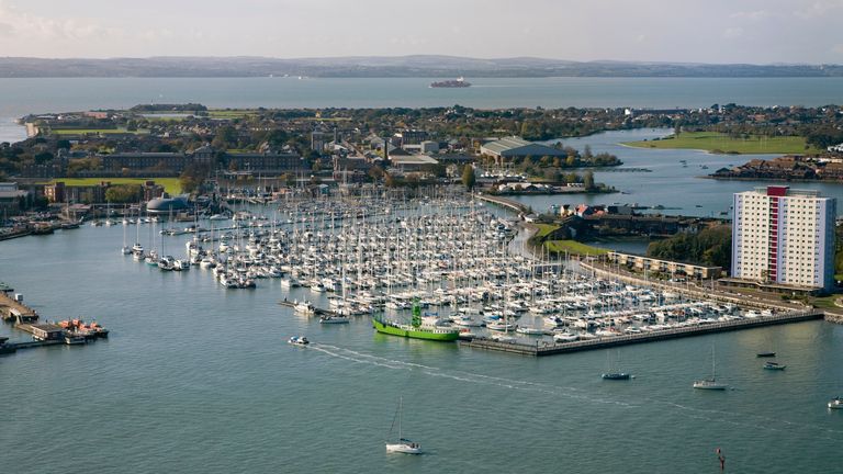 Gosport harbour