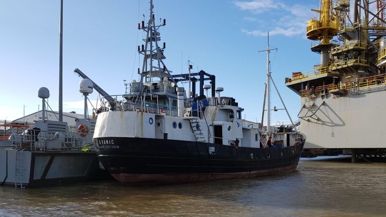 The 69 migrants were intercepted and escorted into Harwich