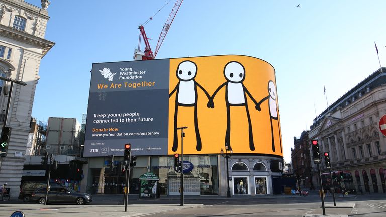 Stolen posters donated to Hackney by artist Stik returned after