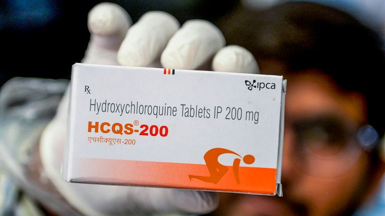 A study debunks the claim that hydroxychloroquine treats COVID-19