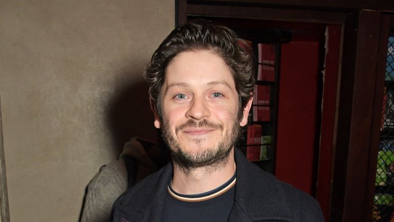 LONDON, ENGLAND - OCTOBER 28:   Iwan Rheon attends the press night performance of "On Bear Ridge" at The Royal Court Theatre on October 28, 2019 in London, England.  (Photo by David M. Benett/Dave Benett/Getty Images)
