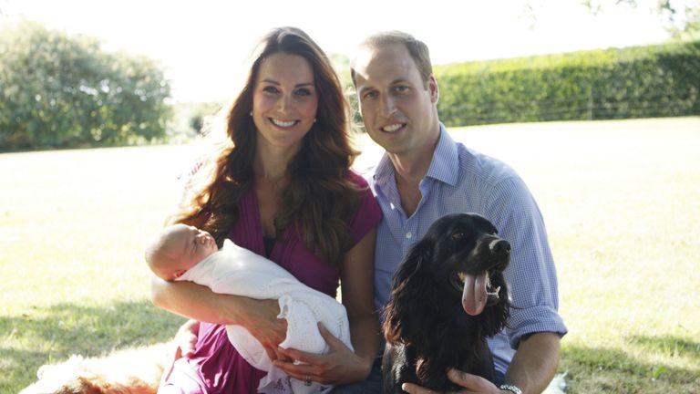 The Duke and Duchess of Cambridge have announced the death of their dog Lupo