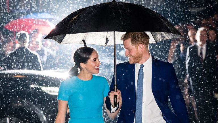 Prince Harry and the Duchess of Sussex attend The Endeavour Fund Awards in London earlier this year in March (Pic: Samir Hussein/WireImage)