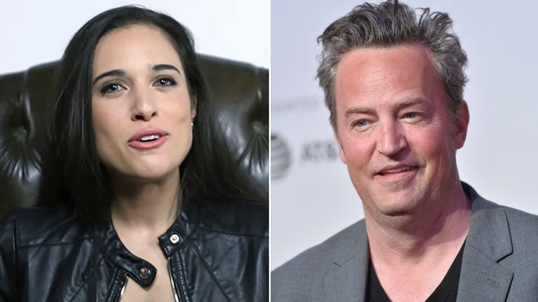 Molly Hurwitz and Matthew Perry. Pics: Uptomyknees/ Erik Pendzich/
Shutterstock