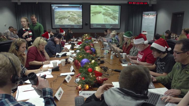 There will be fewer volunteers tracking Santa's whereabouts on Christmas Eve 2020