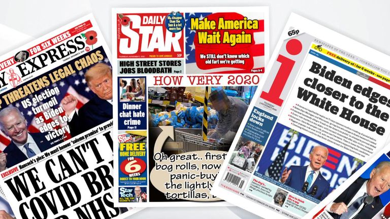 Us Election 2020 The Latest News From The Uk And Around The World Sky News