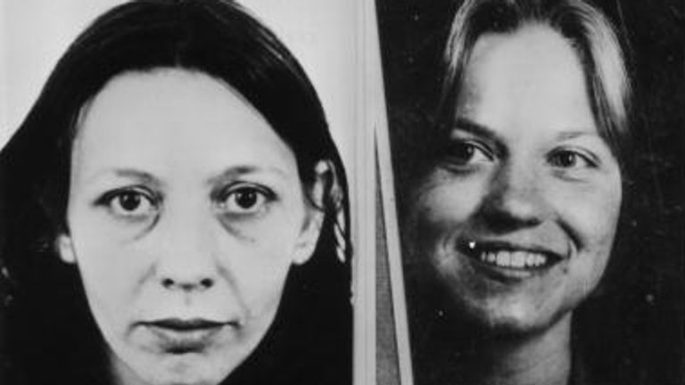 Two of Sutcliffe's victims Vera Millward and Jayne McDonald (R) 