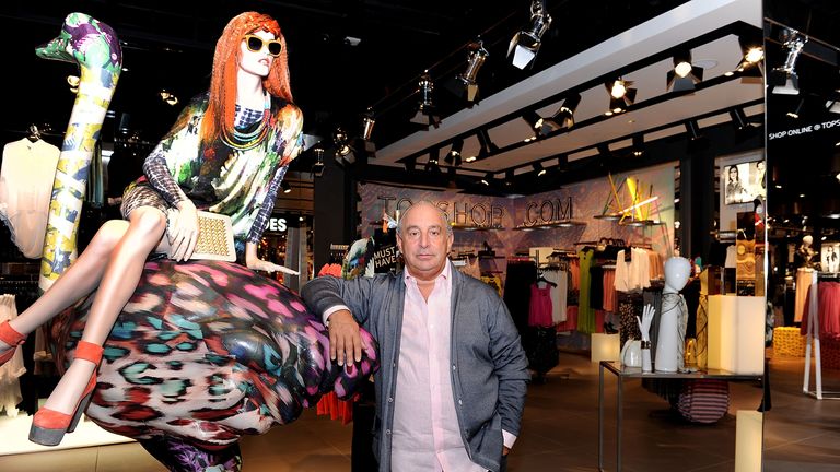 LAS VEGAS, NV - MARCH 07: Sir Philip Green during the TOPSHOP TOPMAN Las Vegas Exclusive Preview at the Fashion Show Mall on March 7, 2012 in Las Vegas, Nevada. (Photo by Denise Truscello/WireImage)
