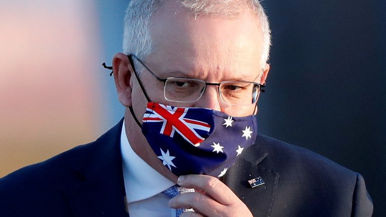 Australian Prime Minister Scott Morrison