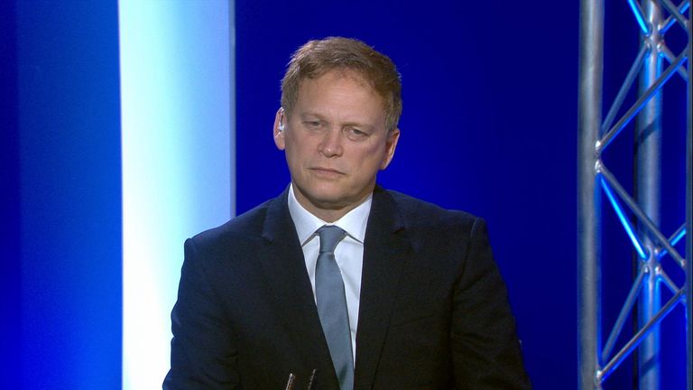 Transport Secretary Grant Shapps said areas that were slower to go into Tier 3 did not see COVID-19 cases fall as fast