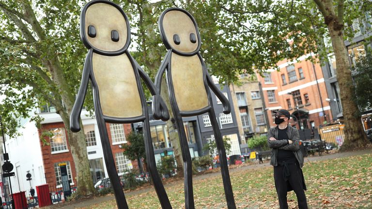 Stolen posters donated to Hackney by artist Stik returned after 