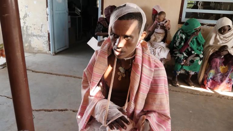 A man from Tigray said his neighbours tried to kill him by revealing his identity to fighters from another ethnic group