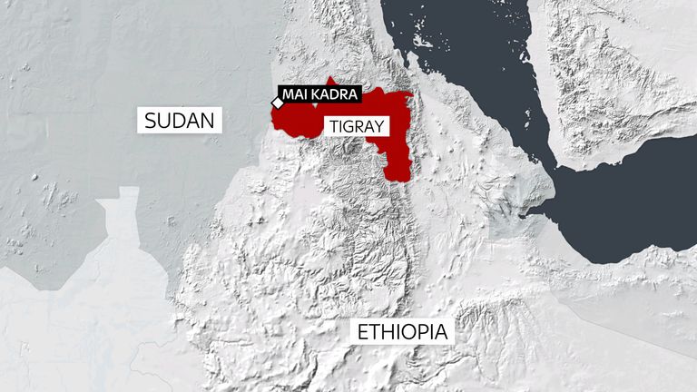 إثيوبيا خريطة
