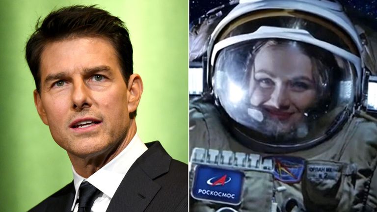 Russia Seeks Actress To Send Into Space In Bid To Beat Tom Cruise Movie Ents Arts News Sky News