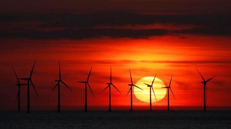 More offshore wind farms are seen as crucial to helping the UK meet its green ambitions