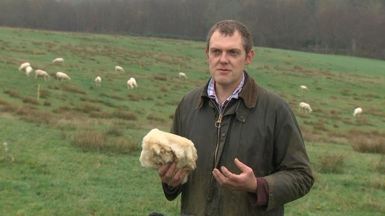 Stuart Fletcher had to throw his harvest onto compost