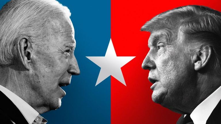Sky News election Donald Trump Joe Biden