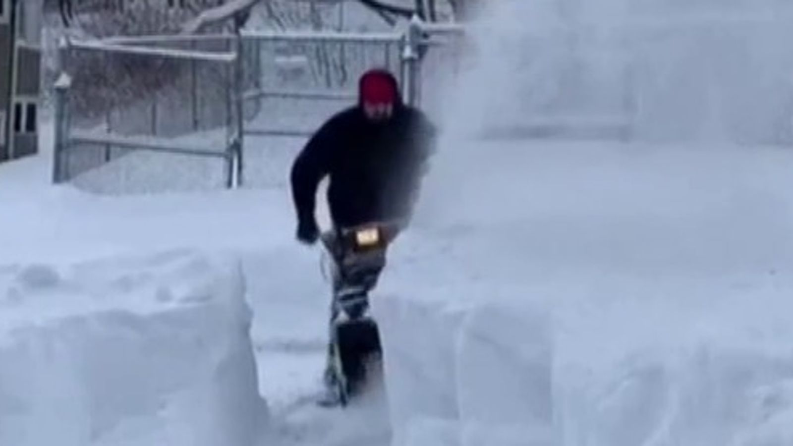 Storm blankets parts of New York state in snow | US News | Sky News