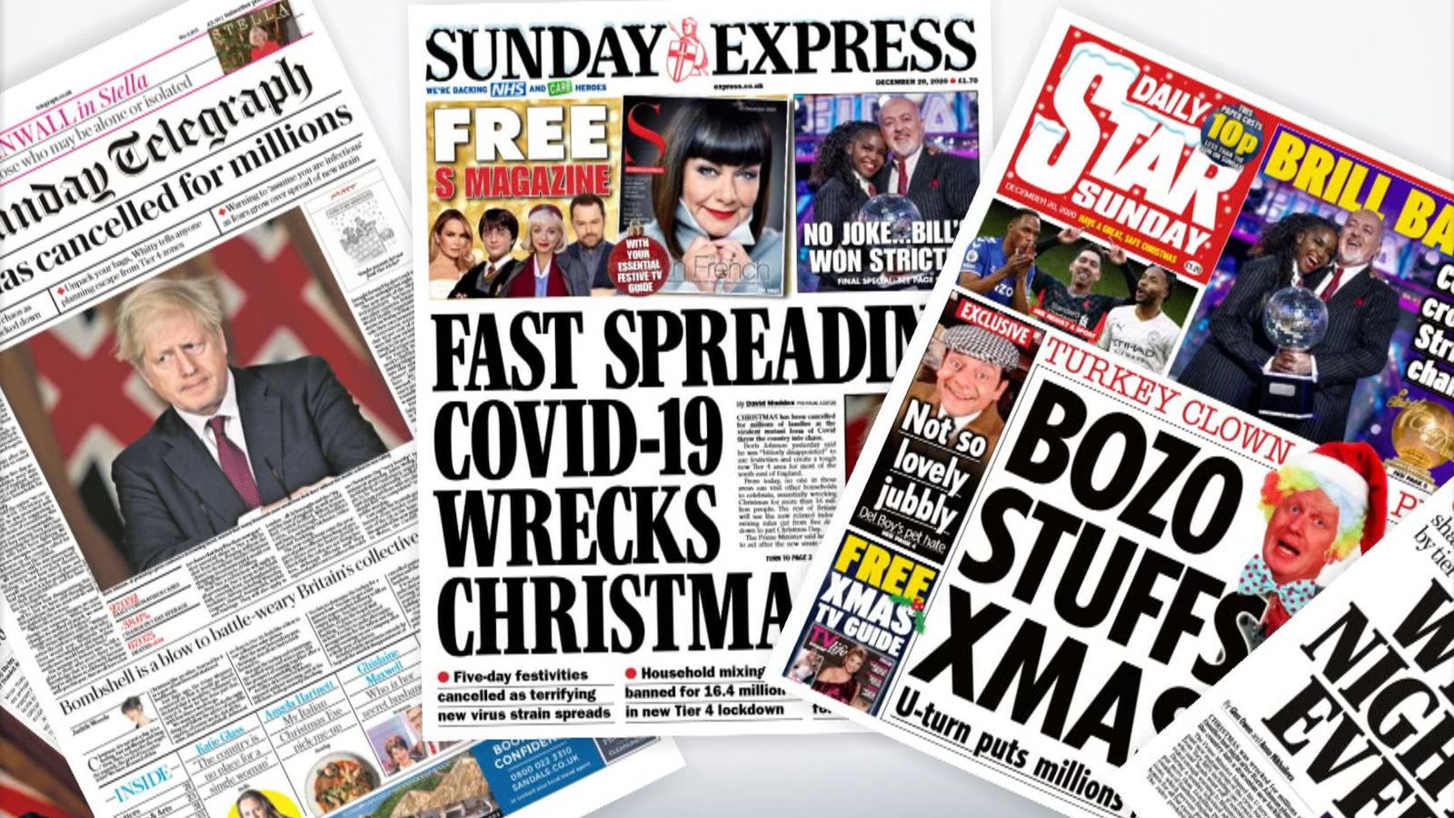 Sunday's national newspaper front pages - Vimarsana News