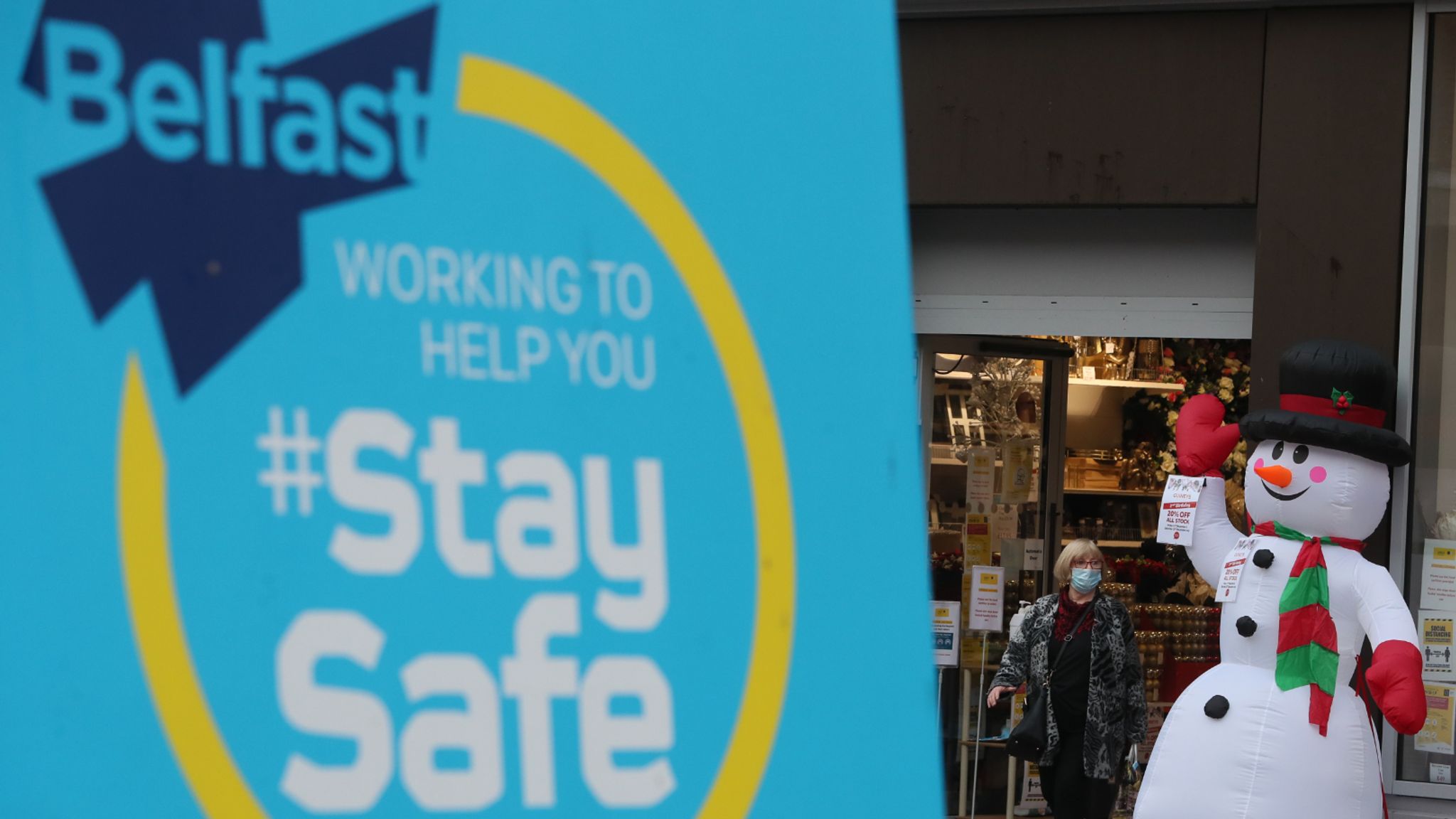 COVID19 Northern Ireland to enter sixweek lockdown on Boxing Day