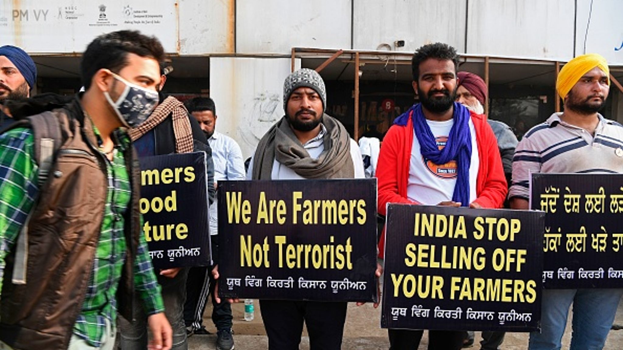 India farmers stage nationwide strike over controversial new laws