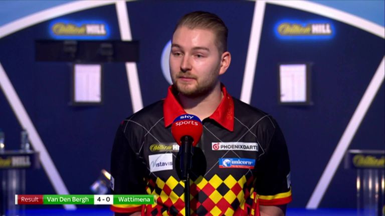 Pdc World Darts Championship Dimitri Van Den Bergh Is A Major Champion And Major Contender For Sid Waddell Trophy Darts News Global News Entertainment