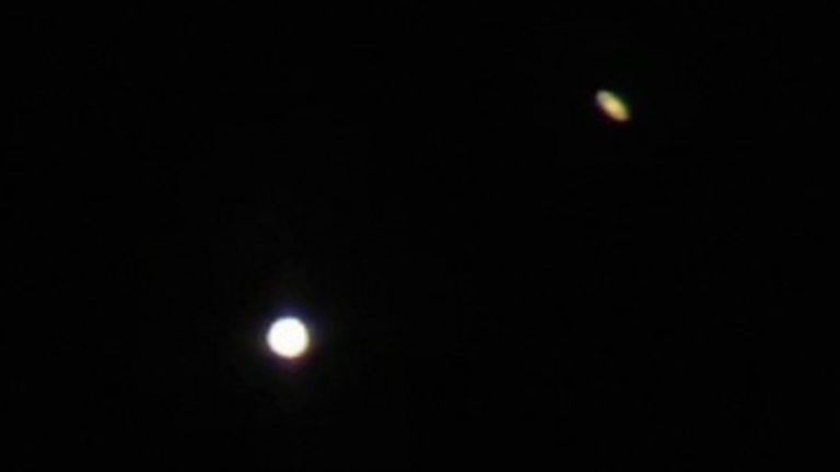 Jupiter and Saturn align forming the &#39;Great Conjunction&#39;