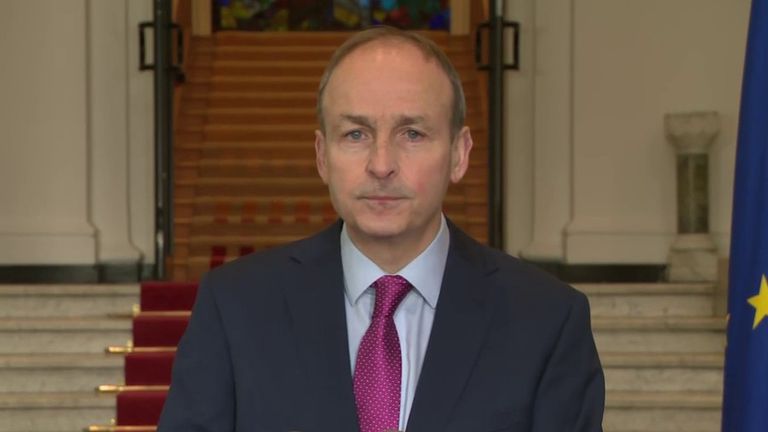 Irish prime minister