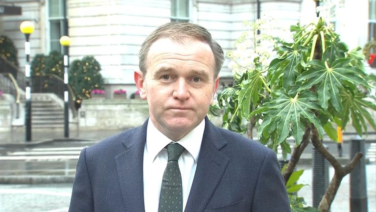Environment Sec George Eustice said that Black Lives Matter was a &#39;political movement&#39; when discussing footballers taking the knee