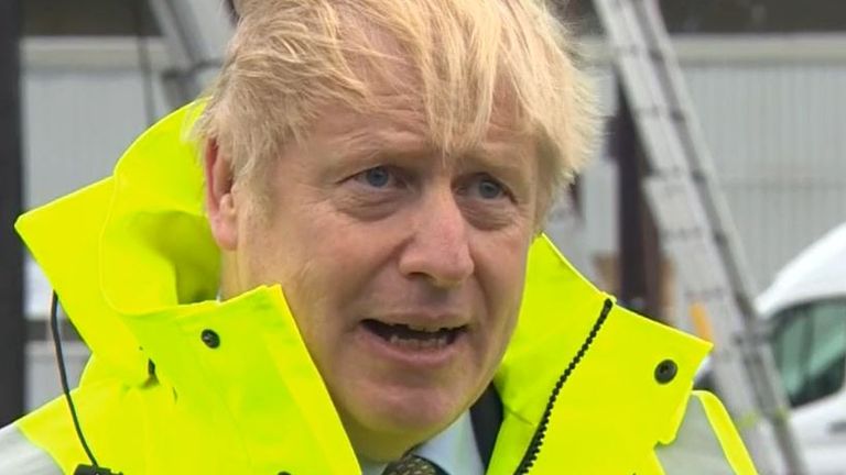 Boris Johnson is still telling everyone to have &#39;a very little Christmas&#39;