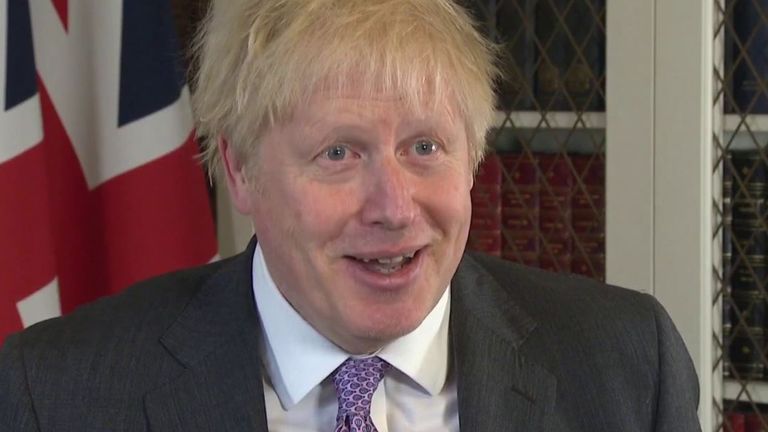 Boris Johnson is pleased that there seems to be some optimism from the EU on a possible deal