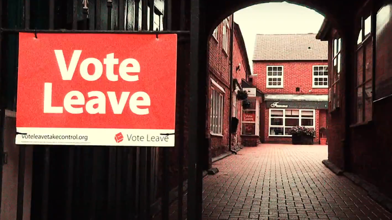 Ashby de la Zouch voted to leave the EU in 2016