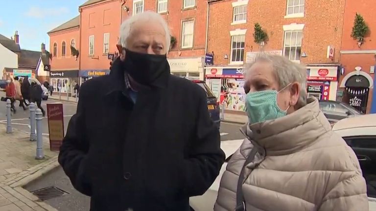 Jeff and Rosemary Henson weren't particularly impressed that Boris Johnson had landed a deal.