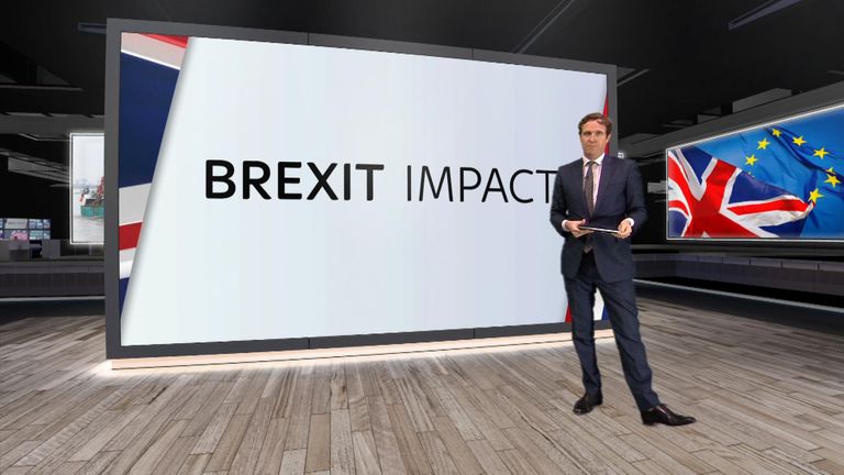 Sky’s Economics Editor Ed Conway takes a look at the economic impact of Brexit, as the transition period comes to an end.